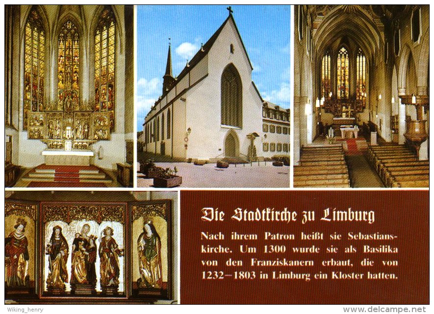 Limburg An Der Lahn - Die Stadtkirche Zu Limburg - Limburg