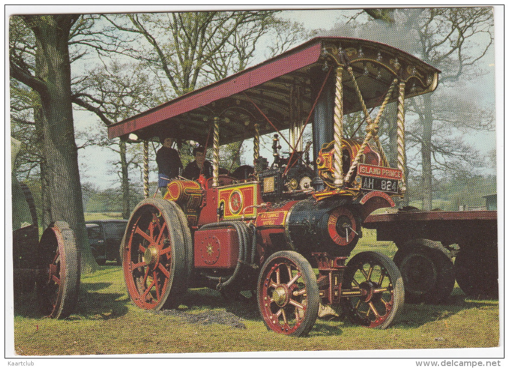 'ISLAND PRINCE'  Burrell Showman's Engine  4 NHP, Built 1921  - (England) - Tractors