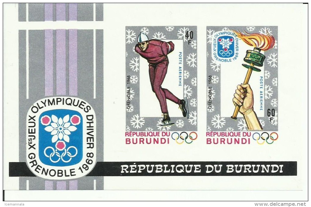 BURUNDI   H/B OLIMPIADAS   MNH  ** - Collections