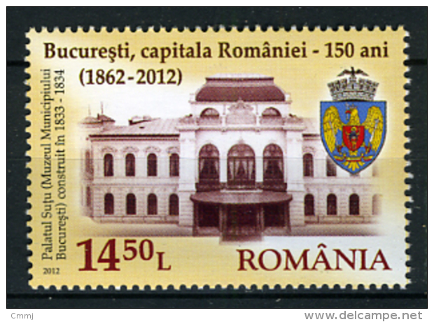 2012 - ROMANIA - Mi. Nr. 6597 -  NH - ( **) - (K-EA-361368.12) - Nuovi