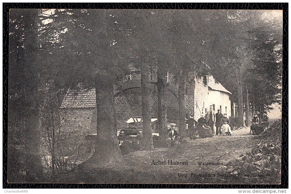 Achel - Hamont Watermolen Carte Postée Enkelcirkel Hamont 1906 - Moulin à Eau - Molen - Hamont-Achel