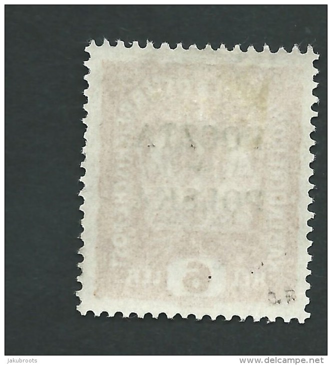 1919.FORGERY , AUSTRIAN  OCCUPATION  6 H.optd. POCZTA  POLSKA  ,CRACOW ISSUE .GUM - Unused Stamps