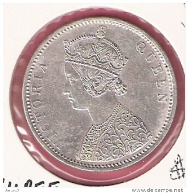 BRITISH INDIA RUPEE 1876 SILVER - India