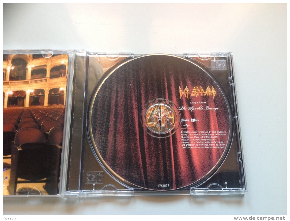 DEF LEPPARD The Sparkle Lounge CD - Hard Rock & Metal