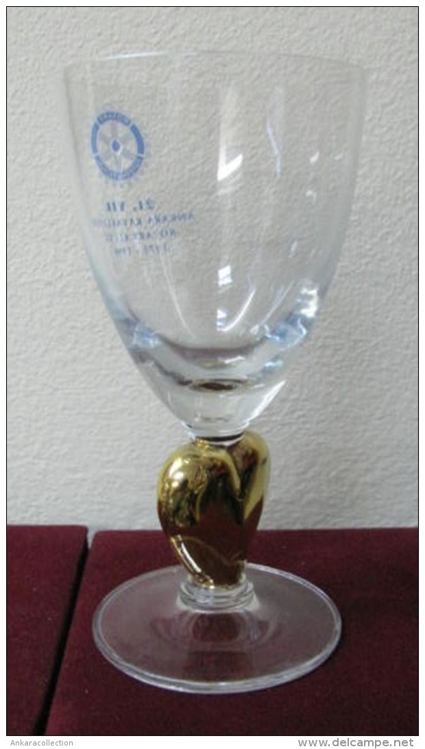 AC - 21th ANNIVERSARY OF ANKARA KAVAKLIDERE ROTARY CLUB 2007 GLASS # 2 FROM TURKEY - Other & Unclassified