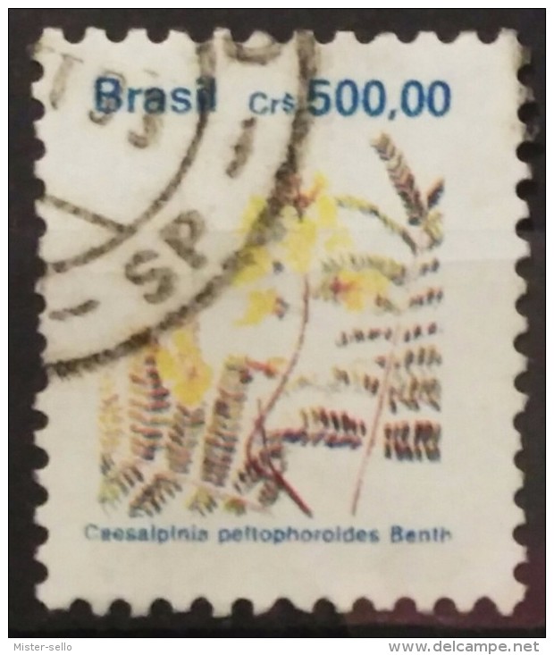 BRASIL 1991. FLORA. USADO - USED. - Gebraucht