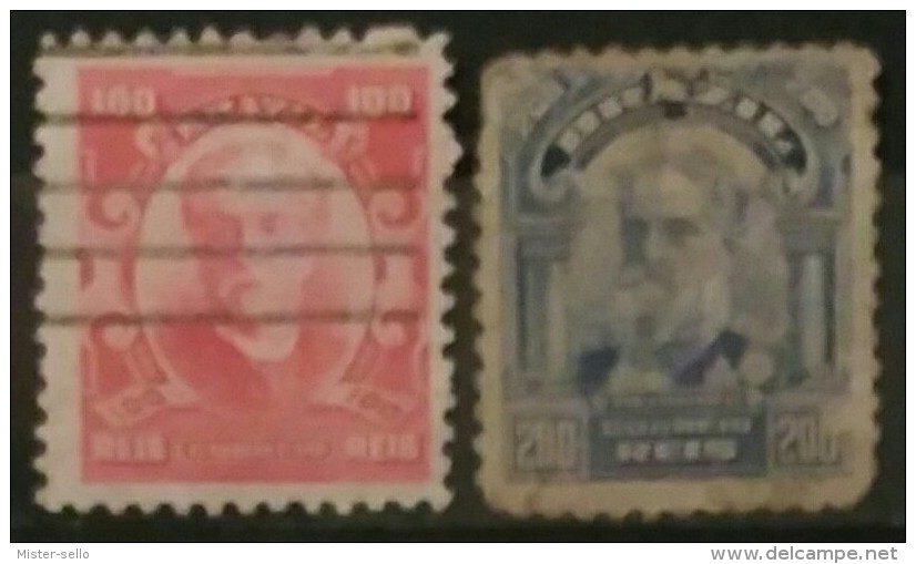 BRASIL 1906. PERSONAJES. USADO - USED. - Used Stamps