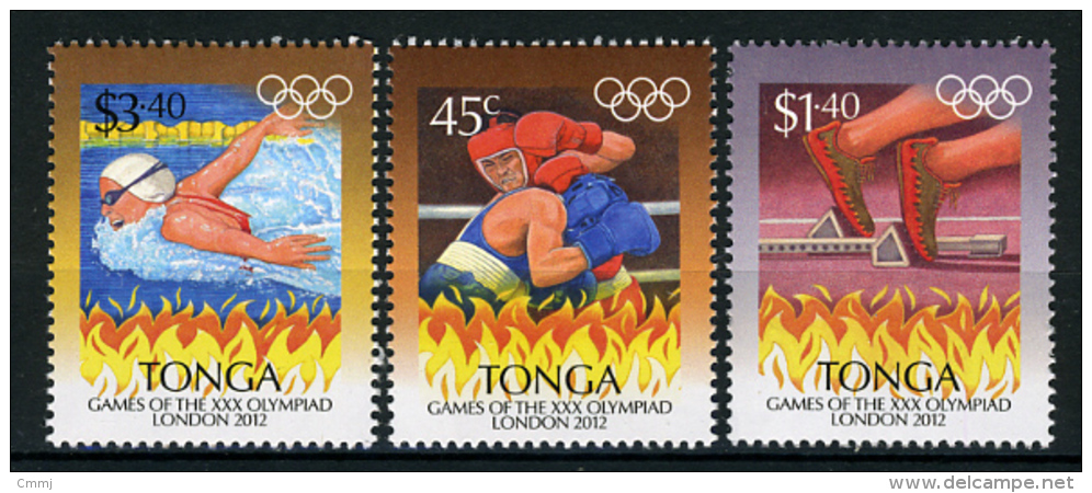 2012 - TONGA  - Mi. Nr. 1777/1779 - NH - ( **) - (K-EA-361369) - Tonga (1970-...)