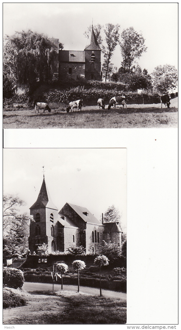 2735191Asselt, Rozenkerkje (2 Foto Kaarten) - Sonstige & Ohne Zuordnung