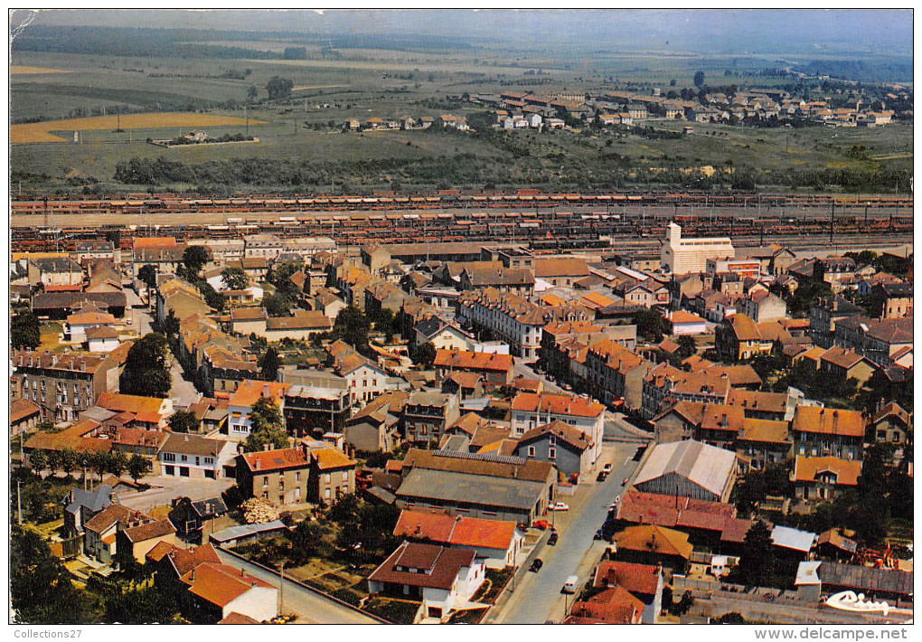 54- JARNY- VUE AERIENNE LA GARE - Jarny