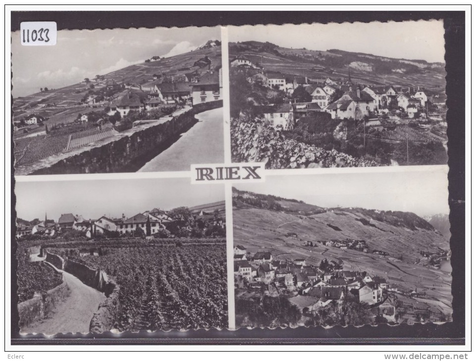 FORMAT 10x15 Cm - DISTRICT DE LAVAUX - RIEX - TB - Riex