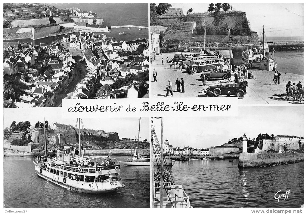 56-BELLE-ILE-EN-MER-   MULTIVUE - Belle Ile En Mer