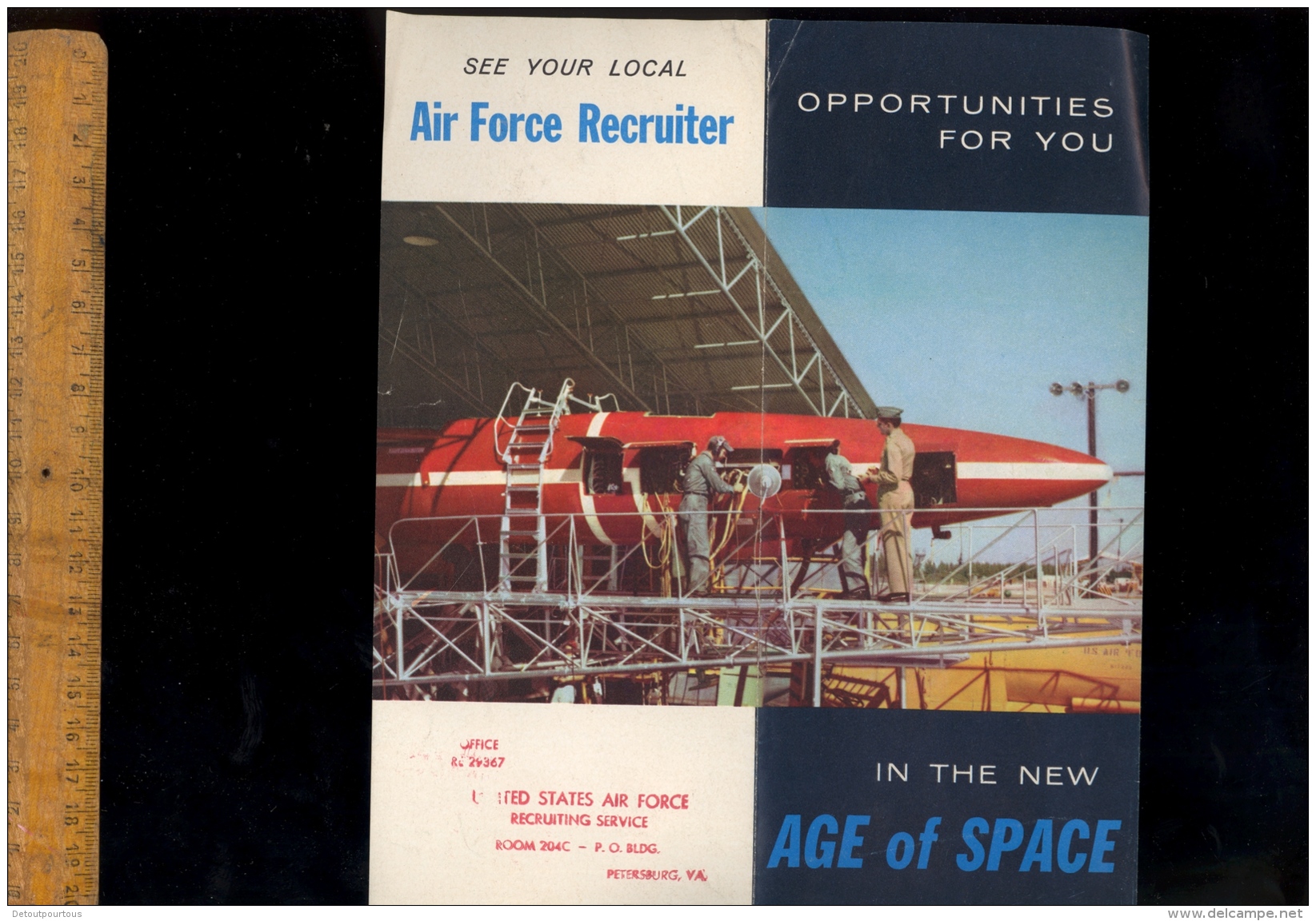 USAF US AIR FORCE Recruiting Opportunities For You In The New Age Of Space - Stati Uniti