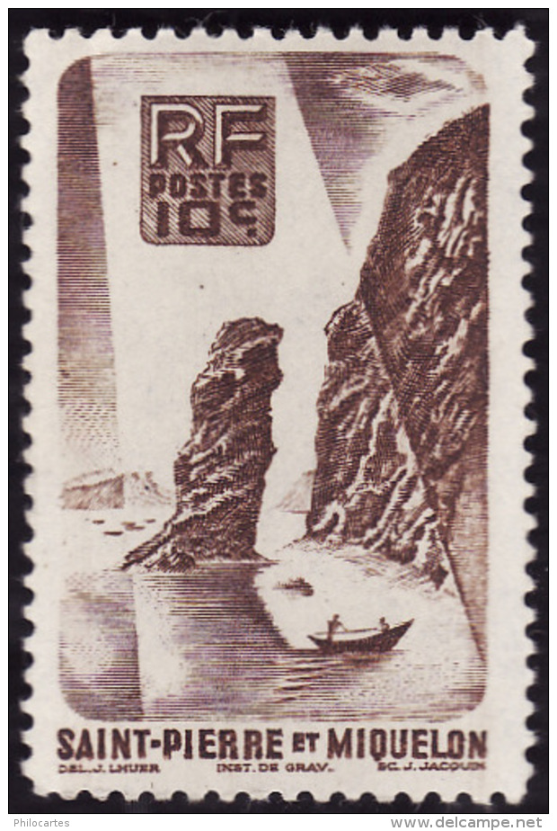 Saint Pierre Et Miquelon  1947 -   Y&T 325 - NEUF** - Unused Stamps