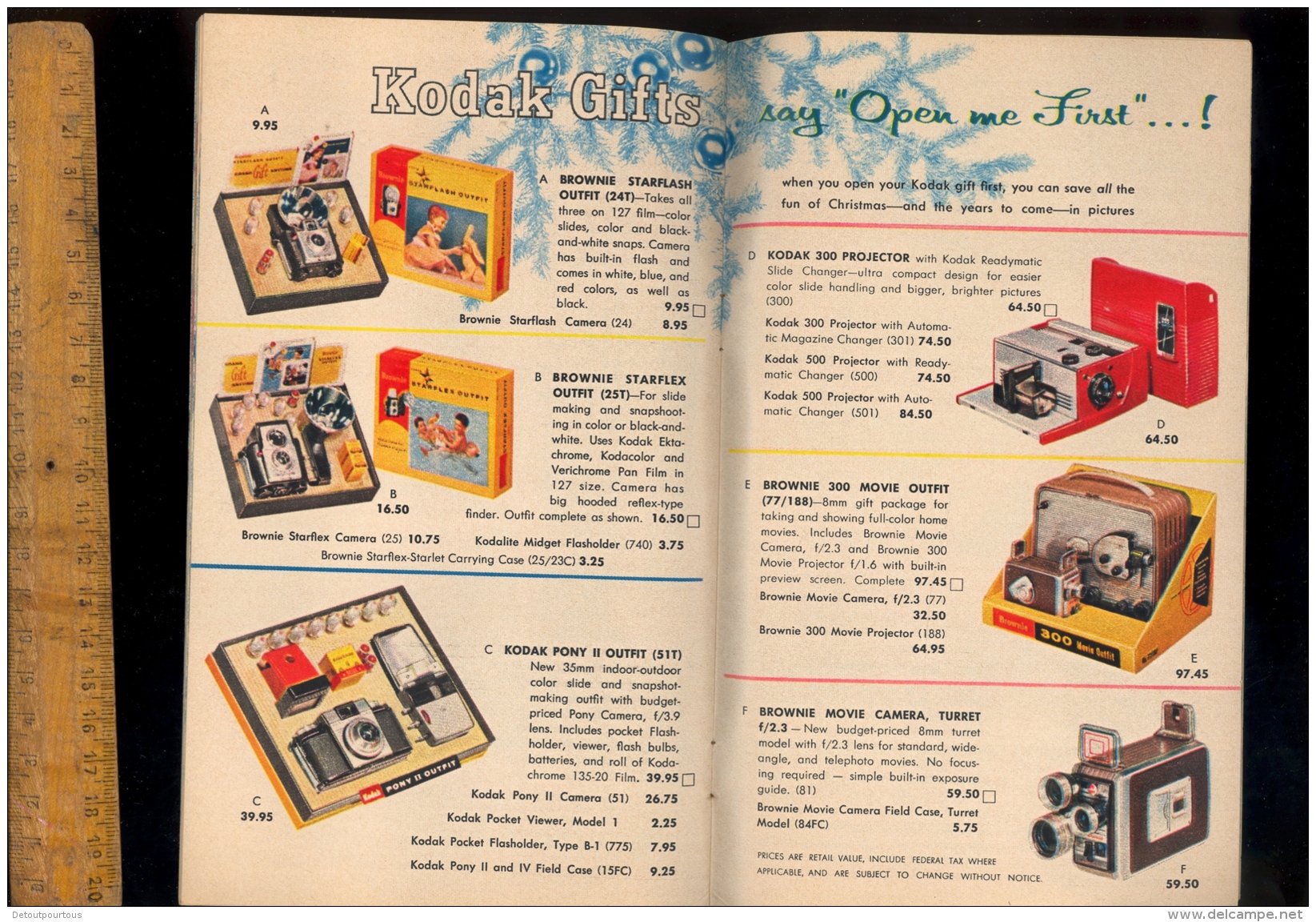 Catalog Gifts Galore Watkins Wood Drug Co EMPORIA Virginia / Argus Kodak Cameras Remington Razor Timex Watches - USA