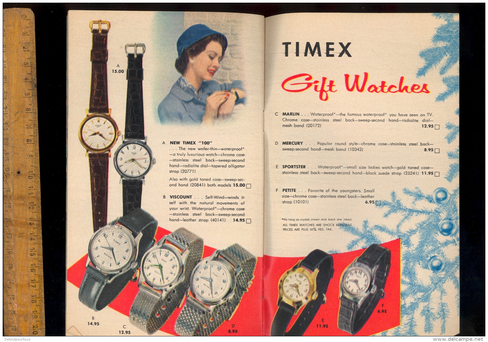 Catalog Gifts Galore Watkins Wood Drug Co EMPORIA Virginia / Argus Kodak Cameras Remington Razor Timex Watches - USA