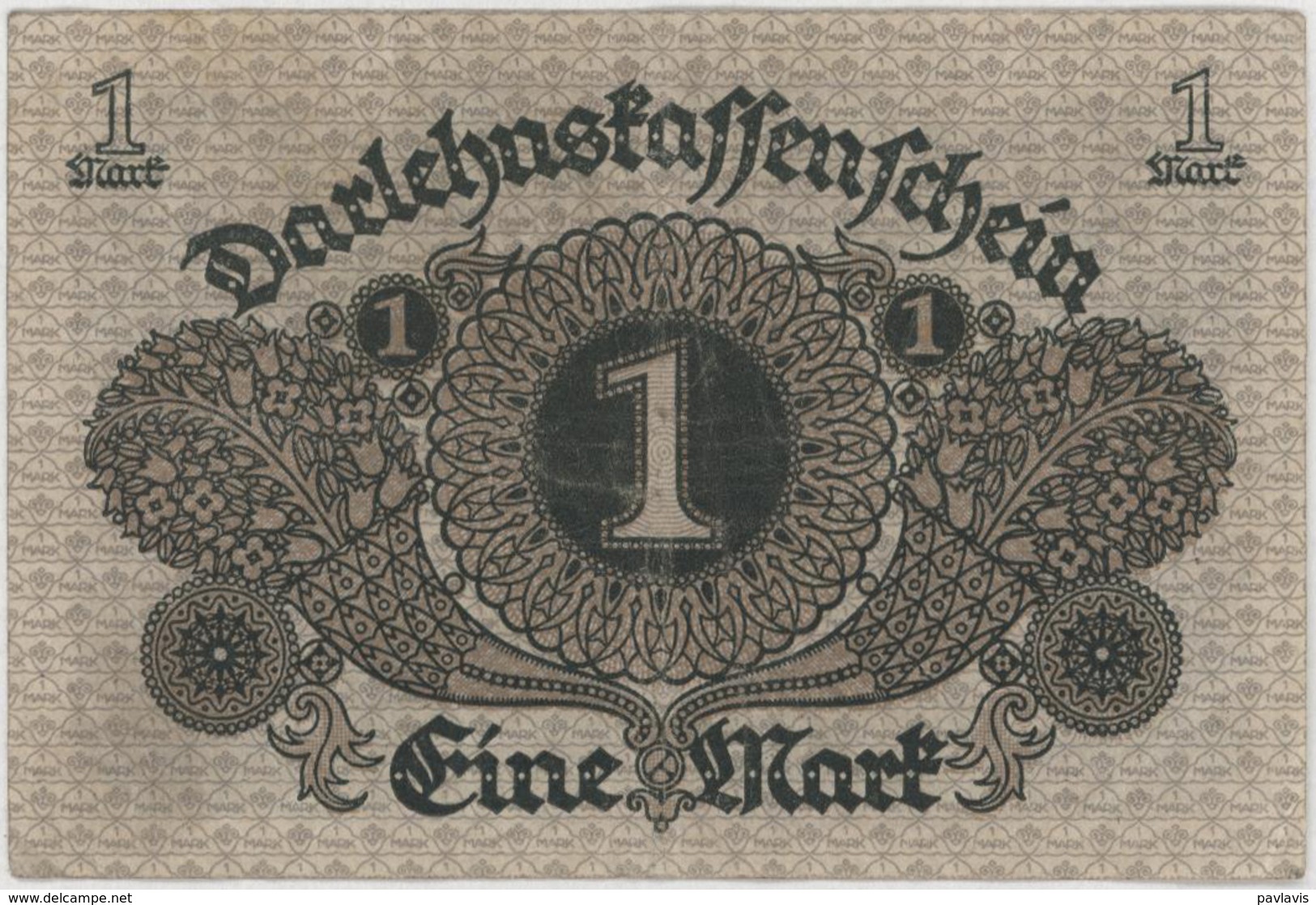 1 Mark / Eine Mark - Weimar Republic - Year 1920 - 1 Mark