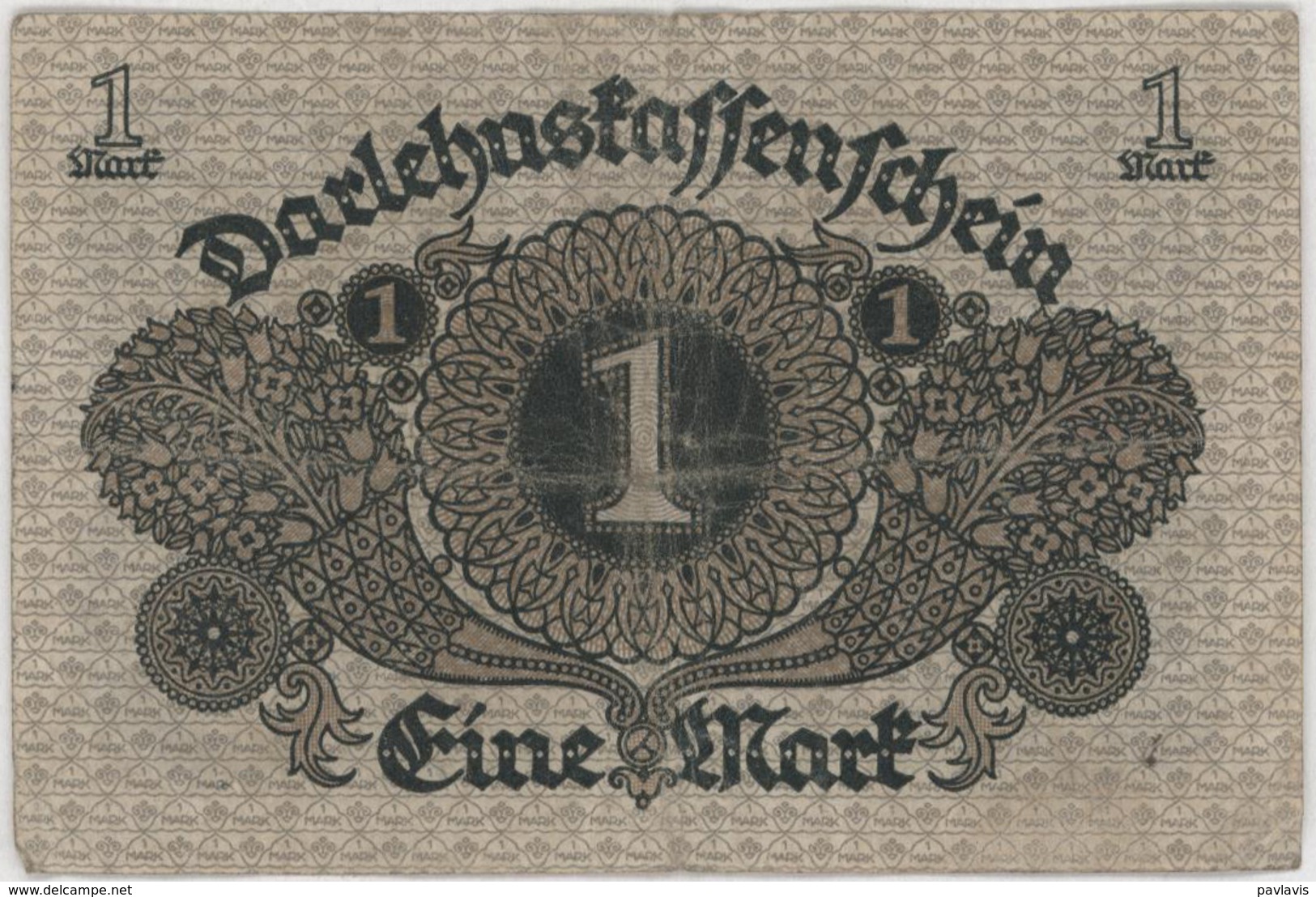 1 Mark / Eine Mark - Weimar Republic - Year 1920 - 1 Mark