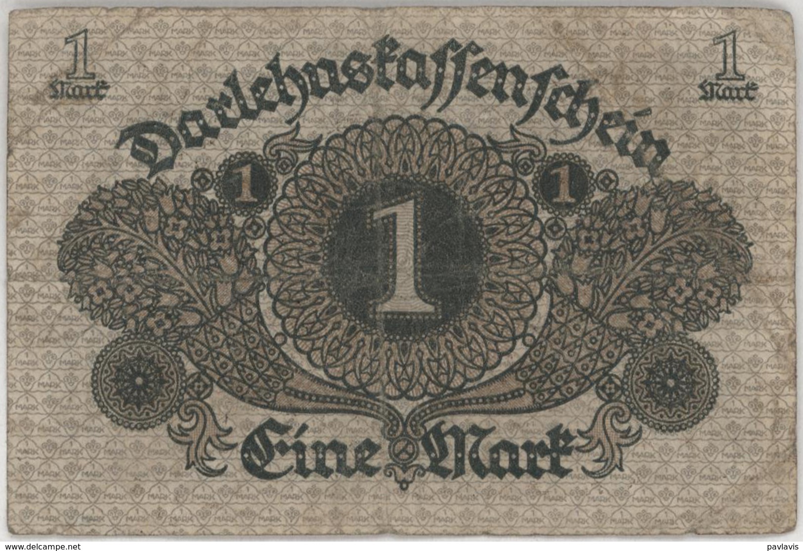 1 Mark / Eine Mark - Weimar Republic - Year 1920 - 1 Mark