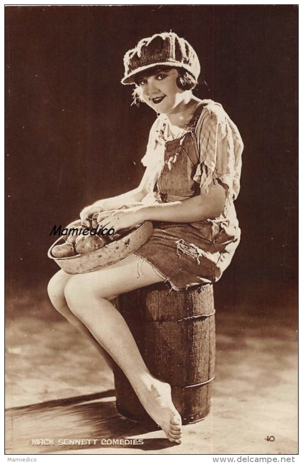 1924 Série MACK SENNETT COMEDIES. 8 Belles Photos Sépia De L´actrice Américaine PHYLLIS HAWER ( 1 En Double) - 5 - 99 Postcards