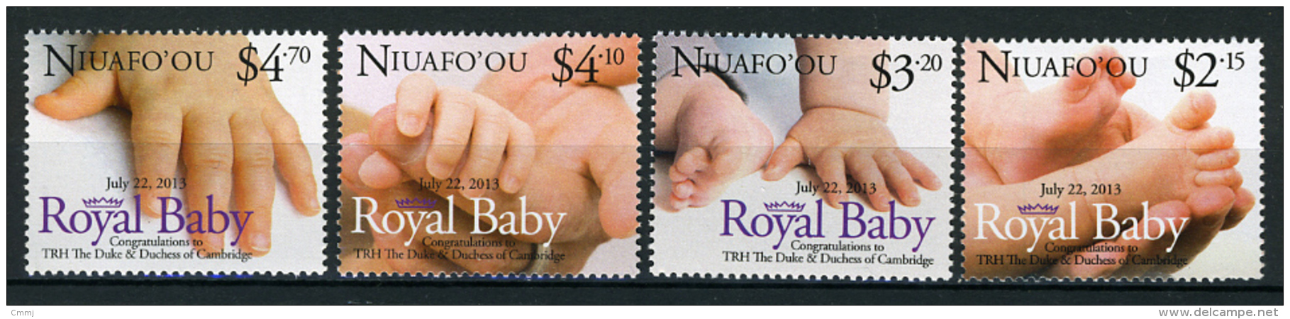 2013 - TONGA - NIUAFO´OU - Mi. Nr. 510/513 - NH - ( **) - (K-EA-361369.2) - Tonga (1970-...)