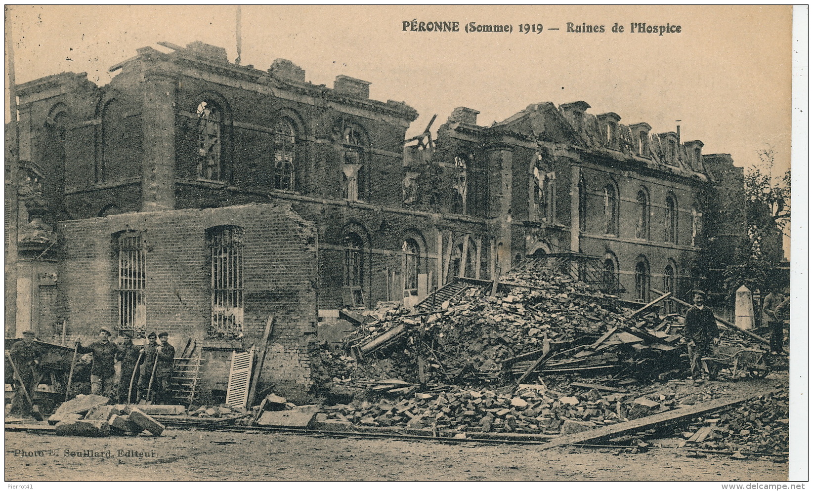 PERONNE - Ruines De L'Hospice - Peronne