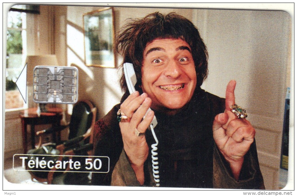 Télécarte 50 - Christian CLAVIER Dans "Les Couloirs Du Temps - Les Visiteurs" De 1998 - Film