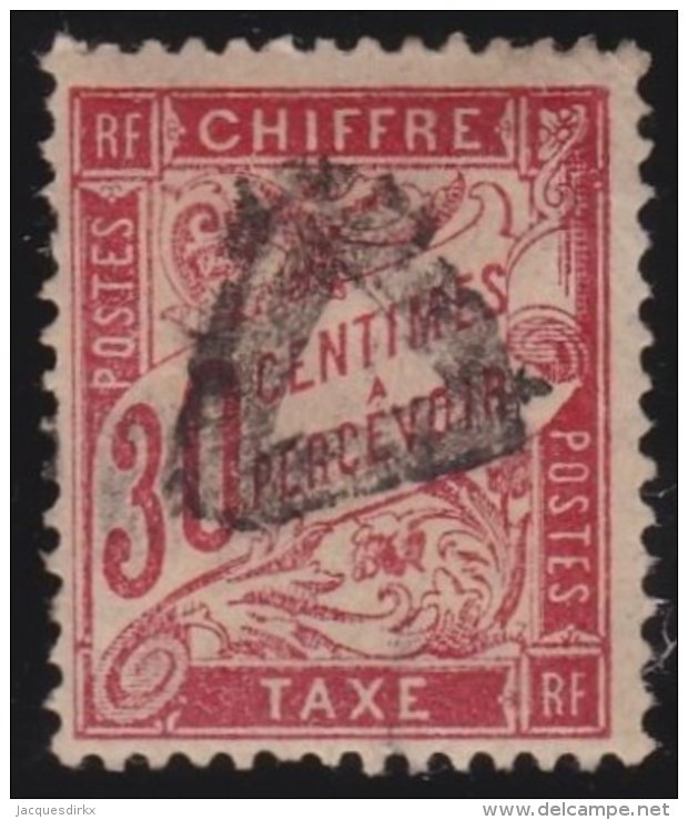 France   .      Yvert    .     Taxe   34           .             O        .     Oblitéré  .   /   .   Cancelled - 1859-1959 Used