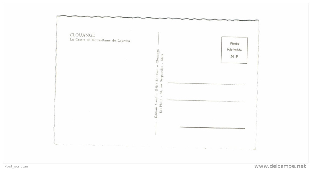 Clouange Grotte ND De Lourdes - Autres & Non Classés