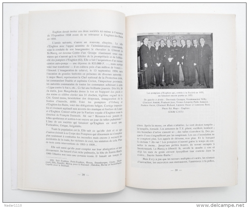 AU FEU - Contribution à l'HISTOIRE des INCENDIES et de leur PRÉVENTION à ENGHIEN du XVIIe au XXe siècle - Y. Delannoy