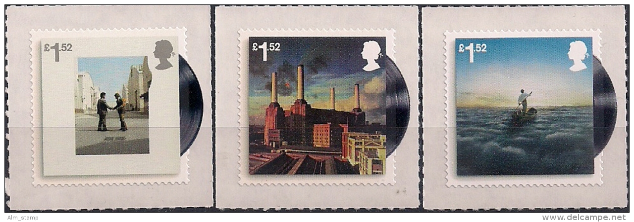 2016 Grossbritannien Mi.  **MNH  Pink Floyd - Neufs