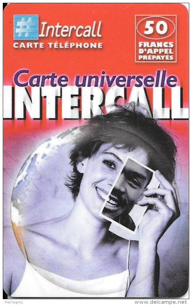 CARTE-PREPAYEE-INTERCALL- 50FFEMME-PHOTO-31/12/2002-TBE - Autres & Non Classés