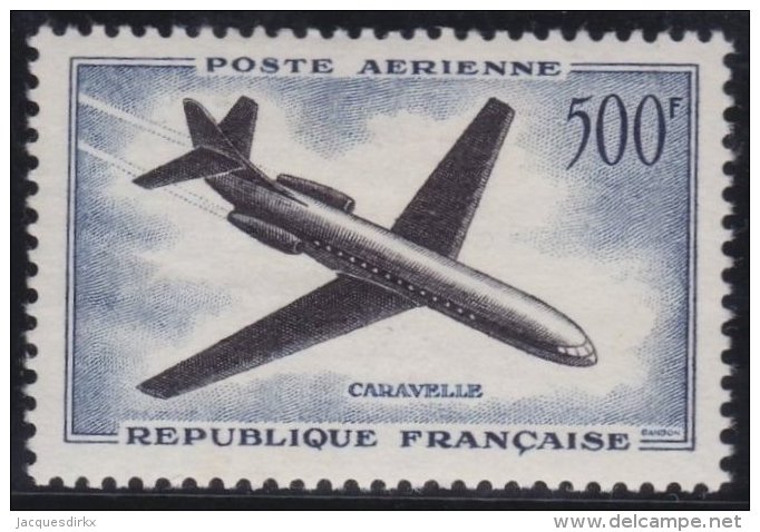 France   .      Yvert    .     Aérienne   36          .            *       .       Neuf    .   /   .   Mint-hinged - 1927-1959 Mint/hinged