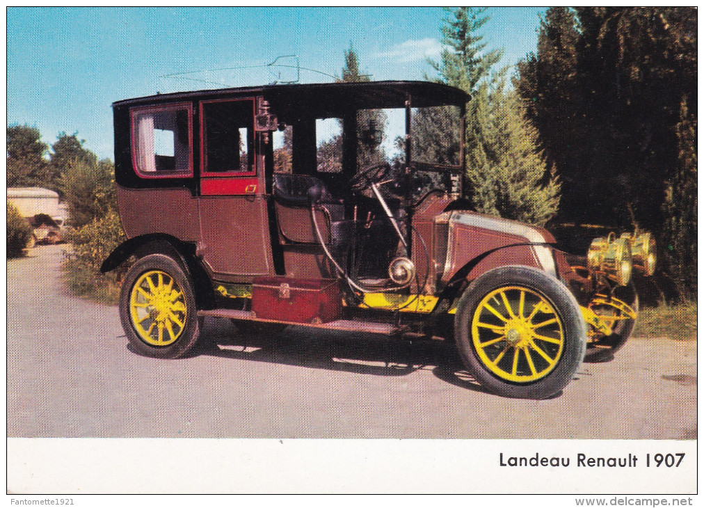 LANDEAU RENAULT 1907 /COLLEC. DESBORDES (dil252) - Autres & Non Classés