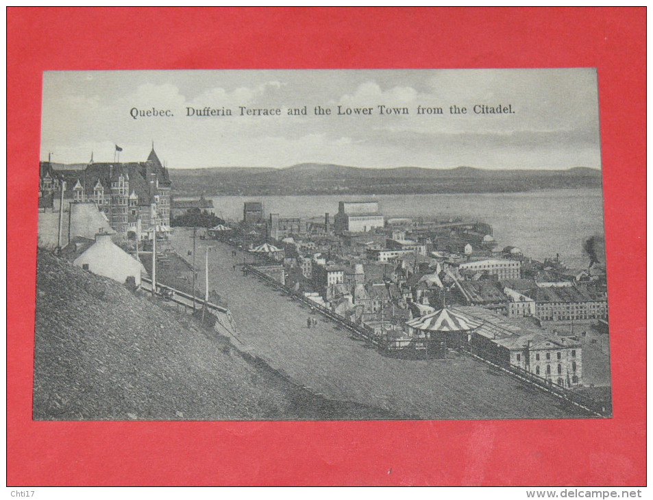 QUEBEC  1902  LA CITADELLE  CIRC NON EDITION - Québec - La Citadelle