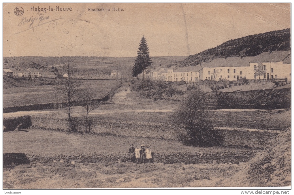 16/  7 / 165   - HABAY -LA-NEUVE  -   RUE  SUR  LA  RULLE - Habay