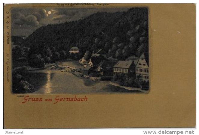 CPA LITHO Gruss Non Circulé Allemagne Germany Gernsbach - Other & Unclassified