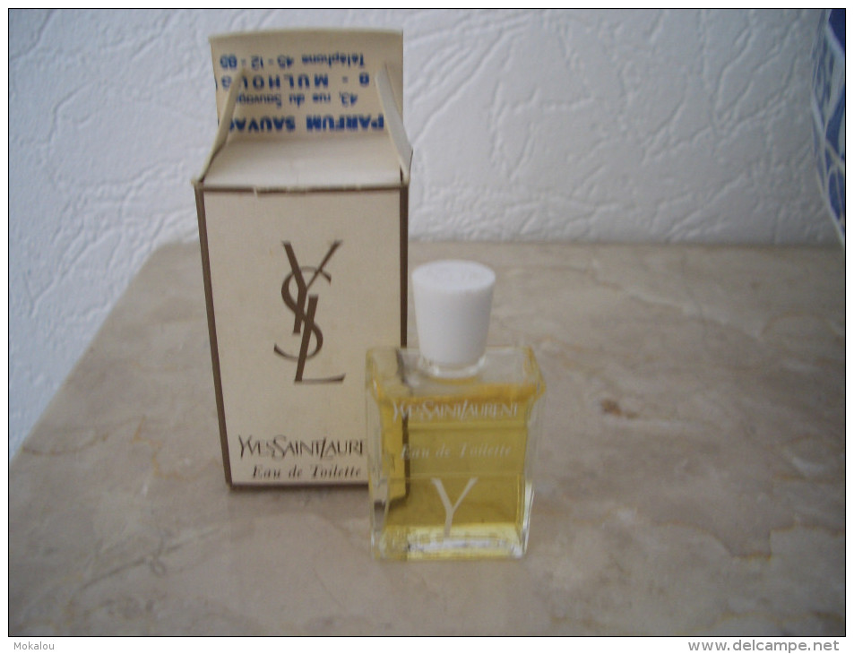 Miniature YSL Y EDT 90° - Miniatures (avec Boite)