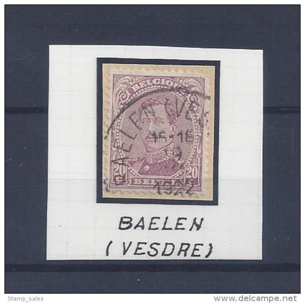 N°140 (ntz) GESTEMPELD Baelen(vesdre) - 1915-1920 Albert I.