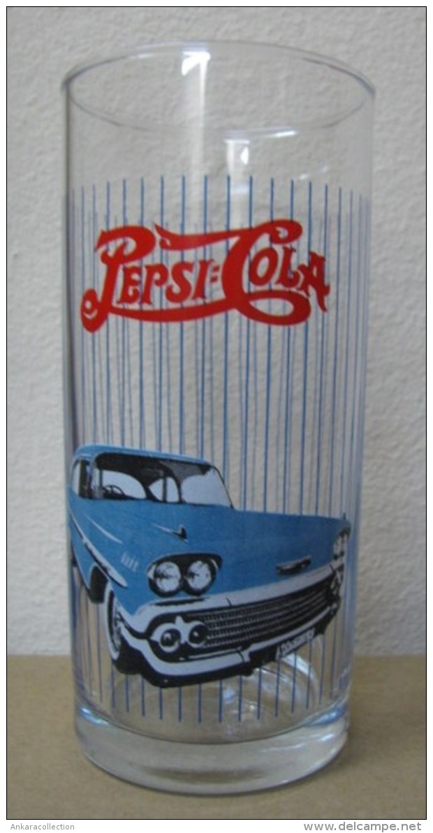 AC - PEPSI COLA - CAR - AUTOMOBILE ILLUSRATED GLASS #1 FROM TURKEY - Verres