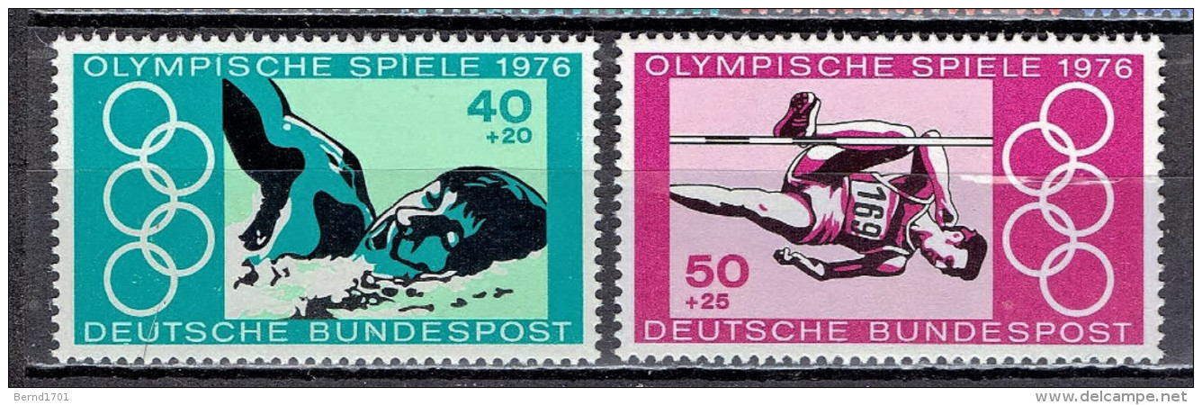 Germany - Mi-Nr 886/887 Postfrisch / MNH ** (B1771) - Estate 1976: Montreal