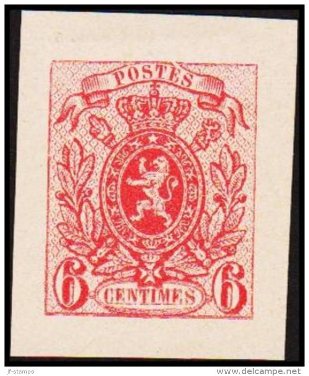 1866. Weapon.6 CENTIMES. Essay. Red. (Michel: ) - JF194681 - Proofs & Reprints