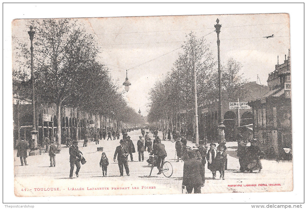 CPA 31 TOULOUSE L'allée Lafayette Pendant Les Foires Animated - Toulouse