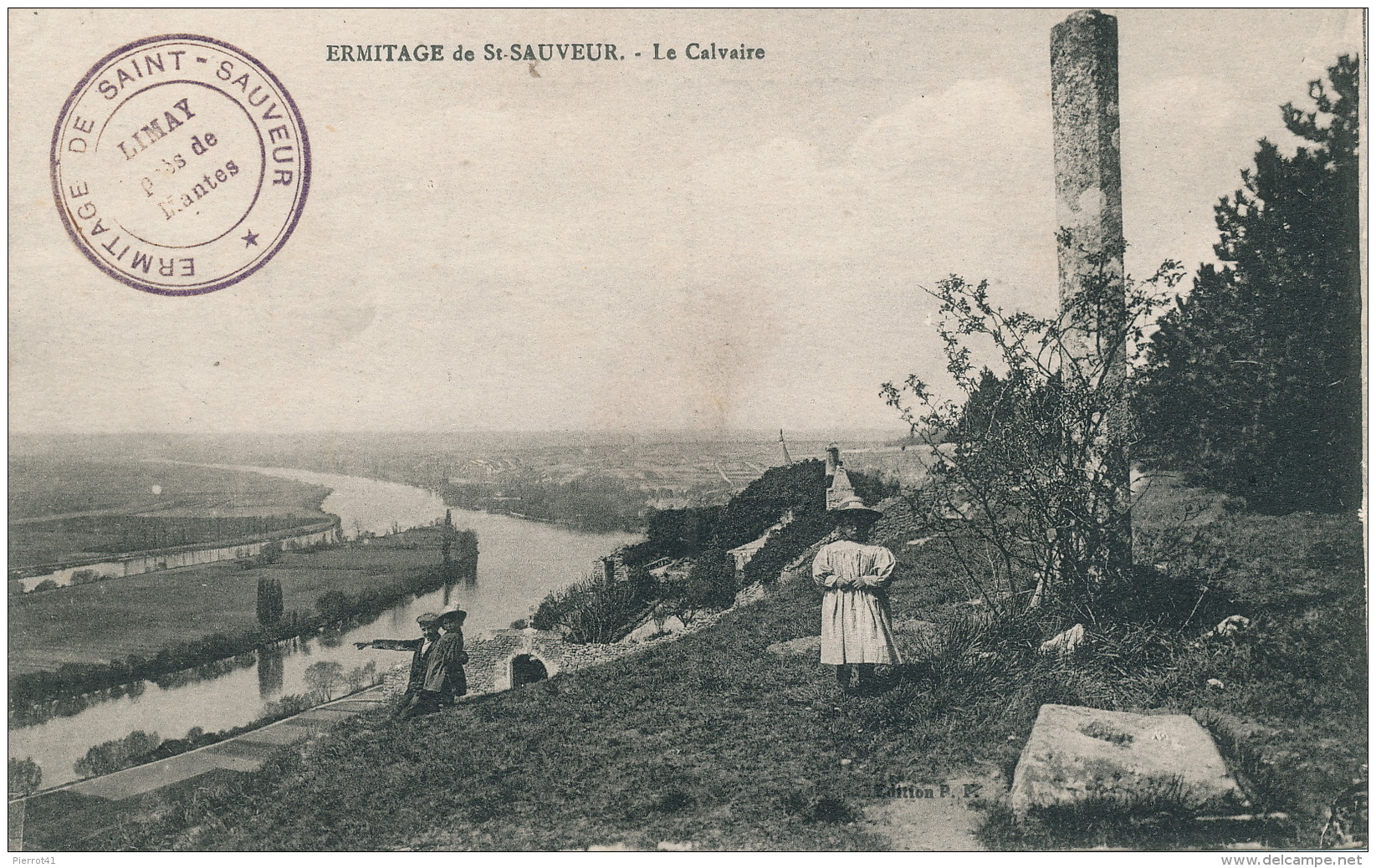 LIMAY - ERMITAGE DE SAINT SAUVEUR - Le Calvaire - Limay