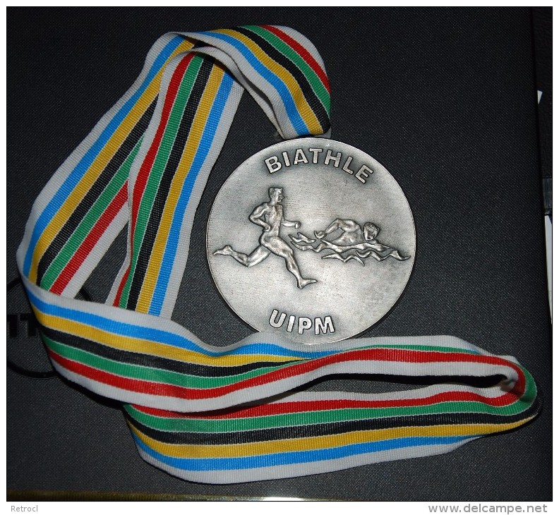 LARGE Sport Medal - BIATHLE - WORLD CHAMPIONSHIPS 2005 MEN - UIPM - Atletica