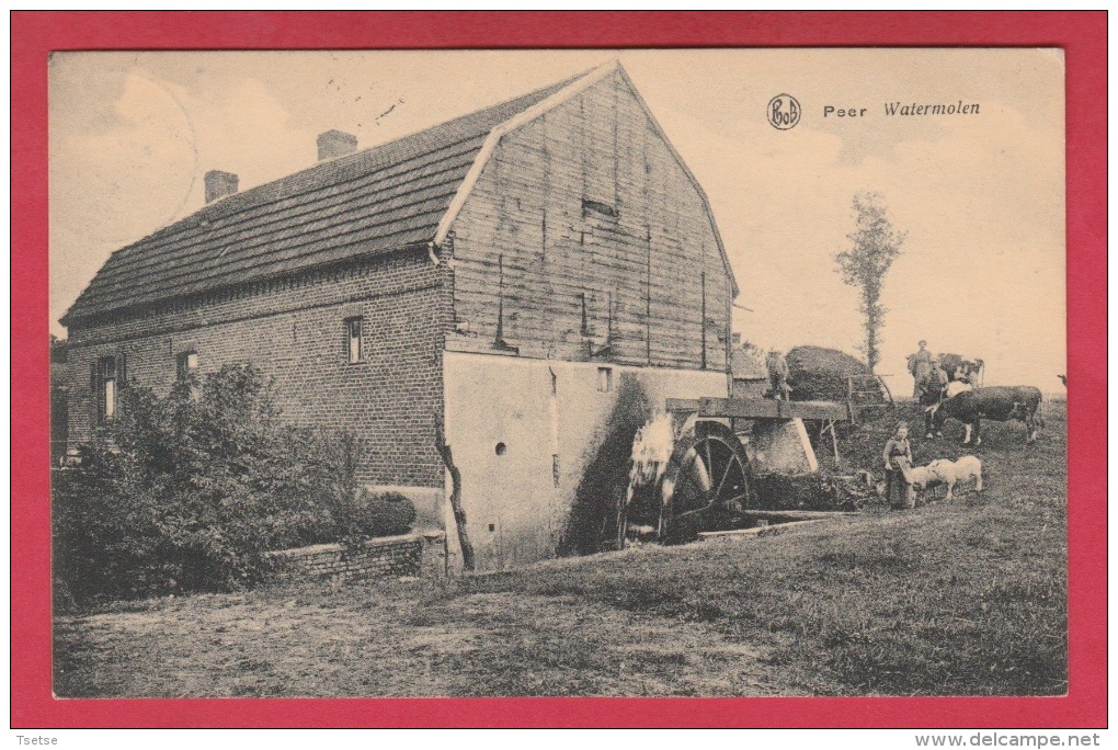 Peer - Watermolen - 1924 ( Verso Zien ) - Peer