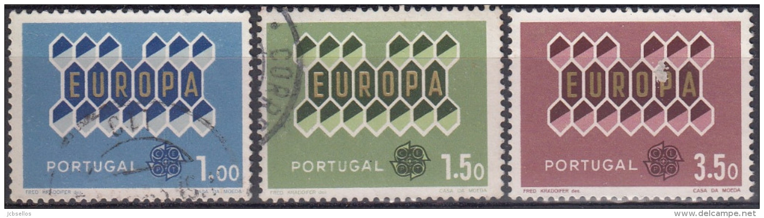 Portugal 1962 Nº 908/10 Usado - Oblitérés
