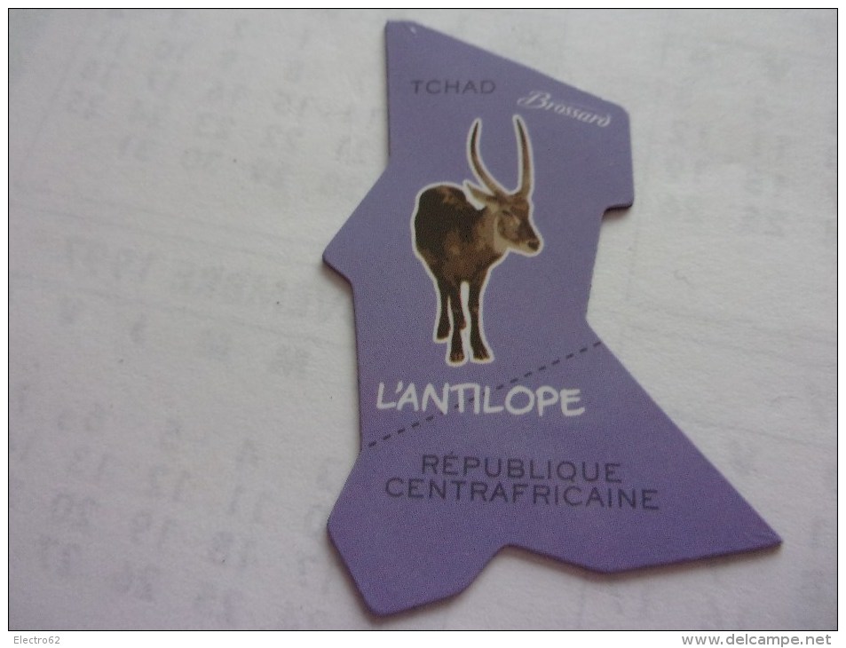 Magnet Brossard Antilope, Tchad République Centrafricaine - Animaux & Faune