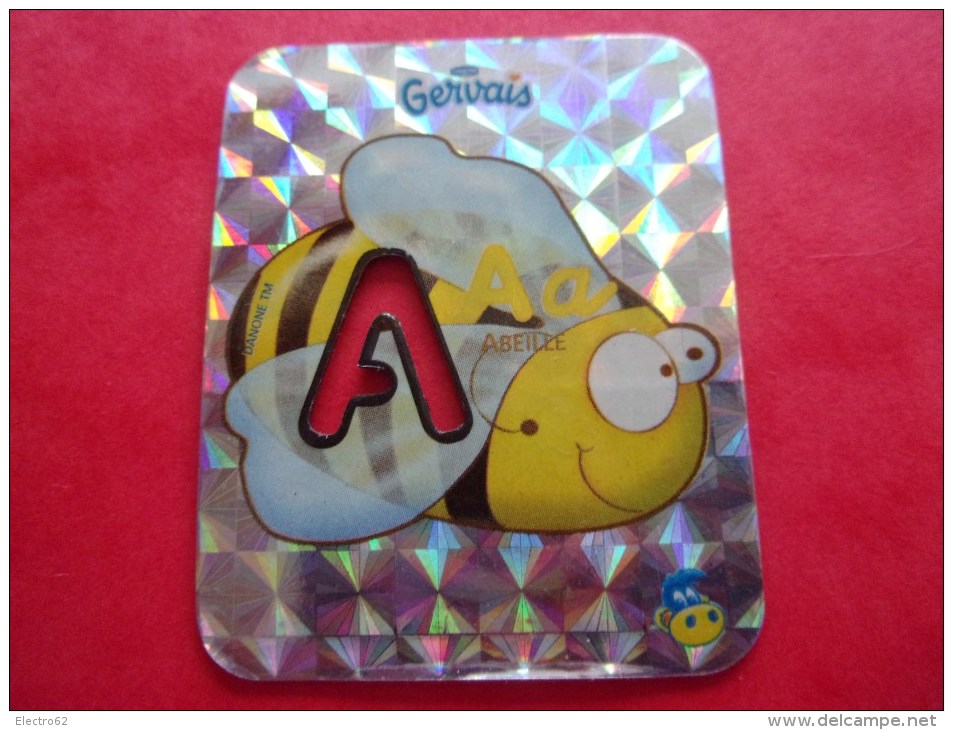 Magnet Danone  Gervais Abeille Lettre A A - Lettres & Chiffres