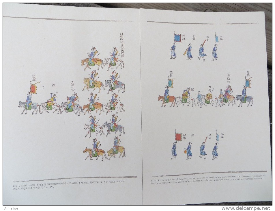 Corée Painting Depicting King Jeongio's Visit To Hwaseong 1795 Ed 2001 Séoul Corée - Art